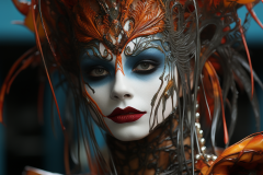 itarle_a_close_up_of_a_womans_face_covered_in_paint_holding_hot_54ece4e3-efa6-4a5d-b43b-979568afd4b9
