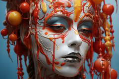 itarle_a_close_up_of_a_womans_face_covered_in_paint_holding_hot_cb200c26-1106-4207-b8c3-8ceffa542c49