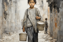 itarle_black_and_white_photograph_of_boy_carrying_water_buckets_2b3c685f-00c6-44c4-8d8d-c91ed94d5786
